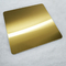 Feuille décorative 3048mm DIN 304 d'acier inoxydable de couleur d'or de finition de délié